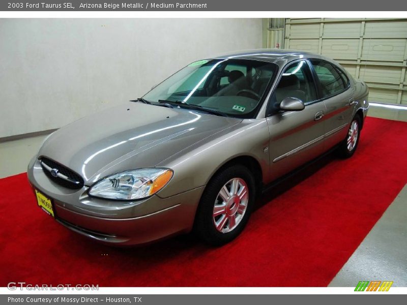 Arizona Beige Metallic / Medium Parchment 2003 Ford Taurus SEL