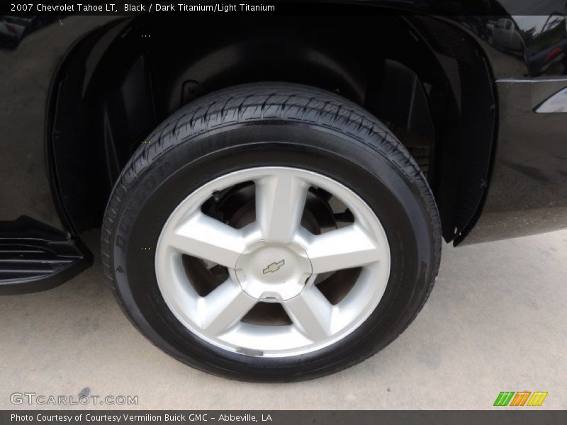 Black / Dark Titanium/Light Titanium 2007 Chevrolet Tahoe LT