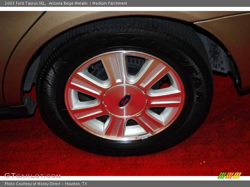 Arizona Beige Metallic / Medium Parchment 2003 Ford Taurus SEL