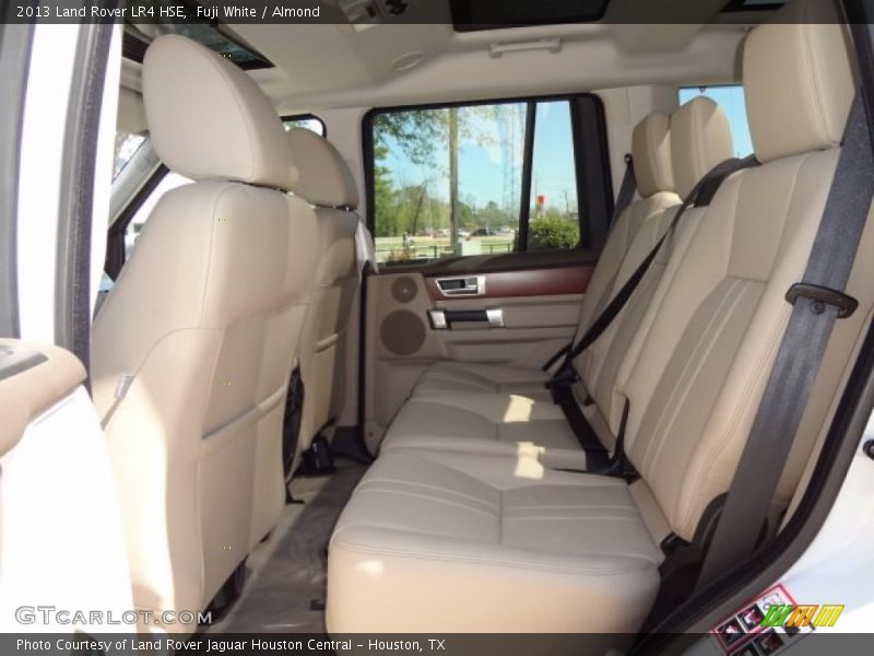 Rear Seat of 2013 LR4 HSE