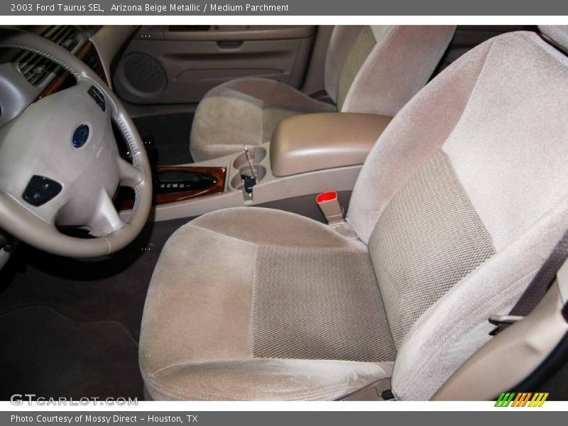 Front Seat of 2003 Taurus SEL