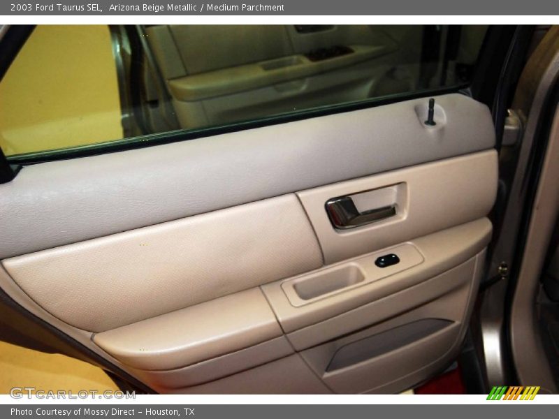 Arizona Beige Metallic / Medium Parchment 2003 Ford Taurus SEL