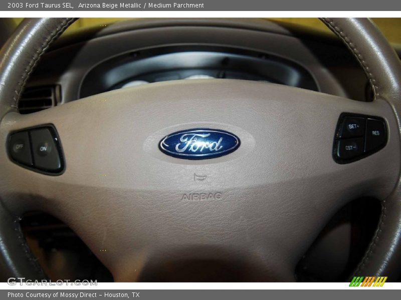 Arizona Beige Metallic / Medium Parchment 2003 Ford Taurus SEL