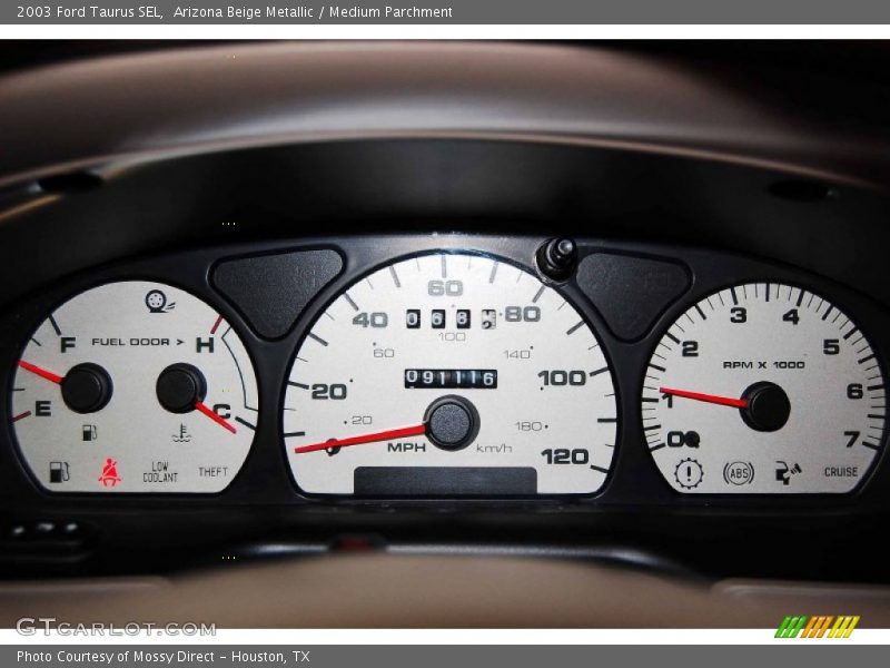  2003 Taurus SEL SEL Gauges