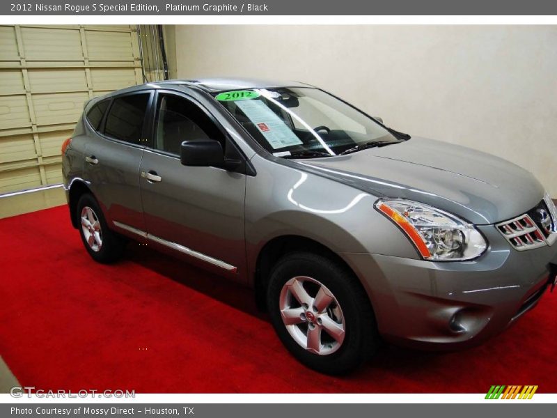 Platinum Graphite / Black 2012 Nissan Rogue S Special Edition