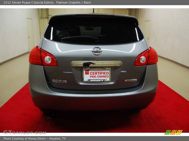Platinum Graphite / Black 2012 Nissan Rogue S Special Edition