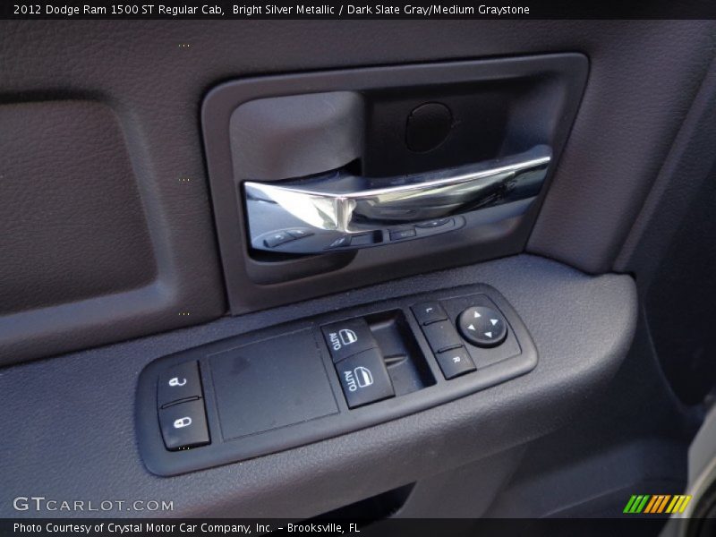 Bright Silver Metallic / Dark Slate Gray/Medium Graystone 2012 Dodge Ram 1500 ST Regular Cab