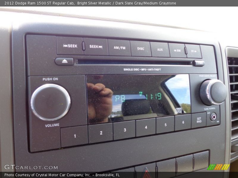 Audio System of 2012 Ram 1500 ST Regular Cab