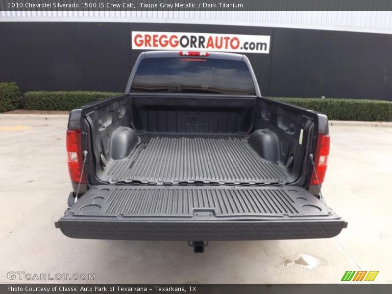 Taupe Gray Metallic / Dark Titanium 2010 Chevrolet Silverado 1500 LS Crew Cab
