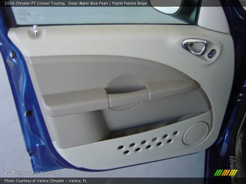 Deep Water Blue Pearl / Pastel Pebble Beige 2009 Chrysler PT Cruiser Touring