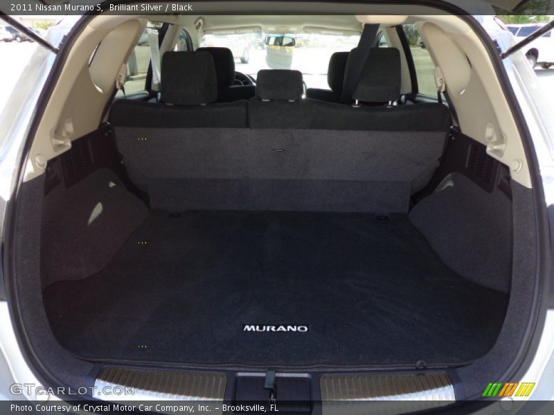 Brilliant Silver / Black 2011 Nissan Murano S