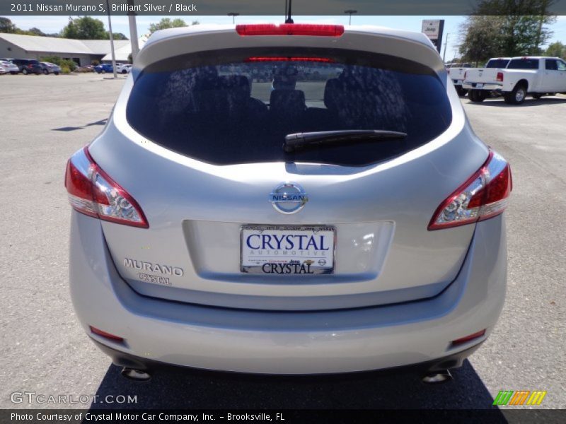 Brilliant Silver / Black 2011 Nissan Murano S