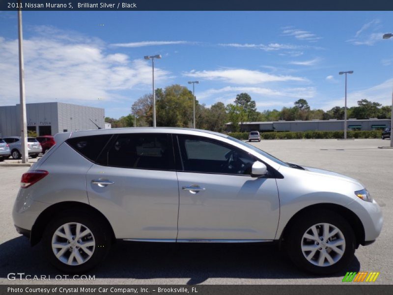 Brilliant Silver / Black 2011 Nissan Murano S