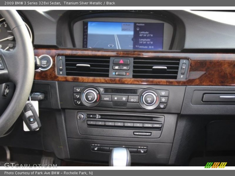 Titanium Silver Metallic / Black 2009 BMW 3 Series 328xi Sedan