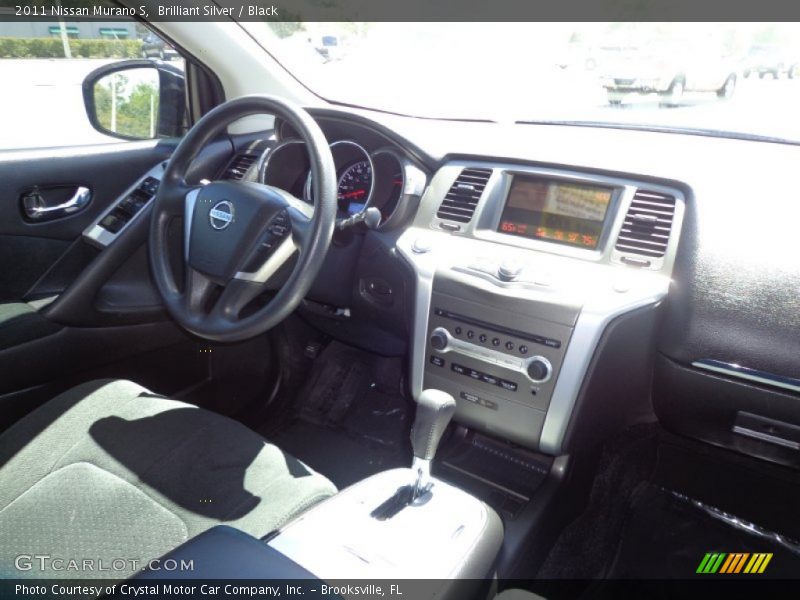Brilliant Silver / Black 2011 Nissan Murano S