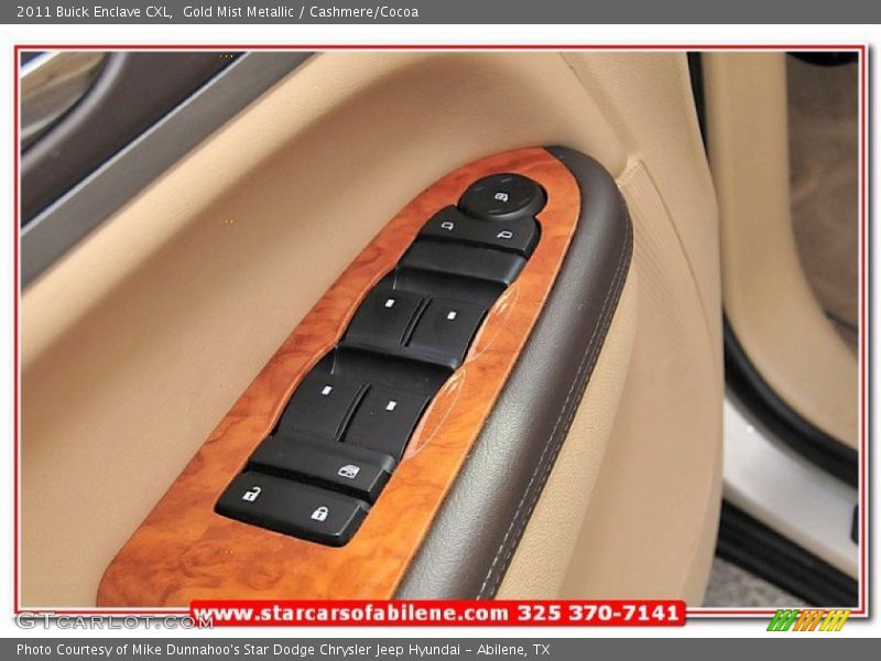 Gold Mist Metallic / Cashmere/Cocoa 2011 Buick Enclave CXL