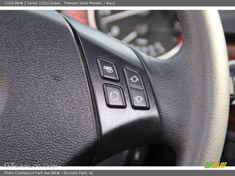 Titanium Silver Metallic / Black 2009 BMW 3 Series 328xi Sedan