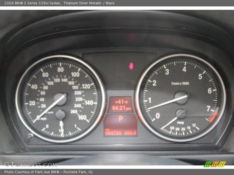 Titanium Silver Metallic / Black 2009 BMW 3 Series 328xi Sedan