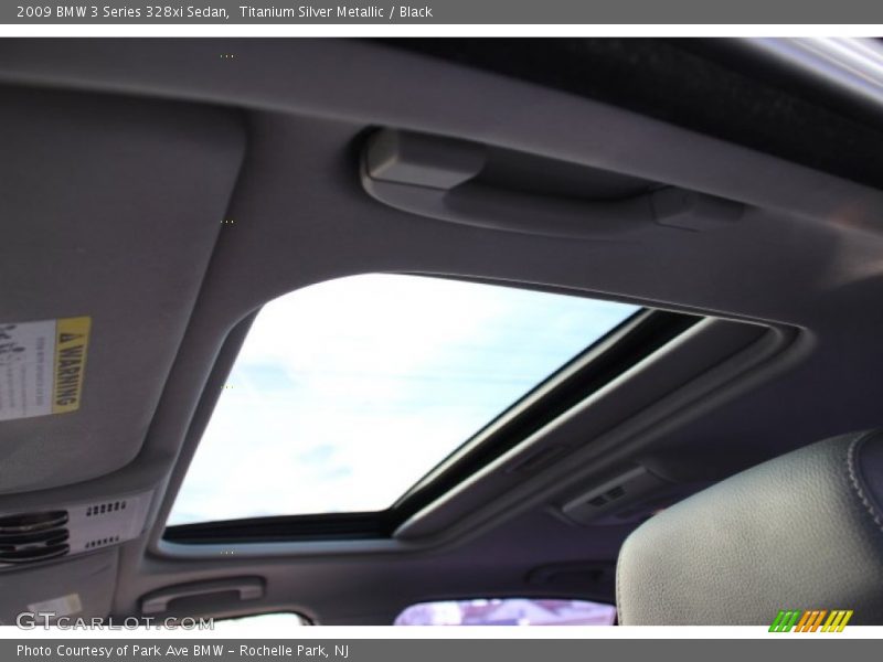 Titanium Silver Metallic / Black 2009 BMW 3 Series 328xi Sedan