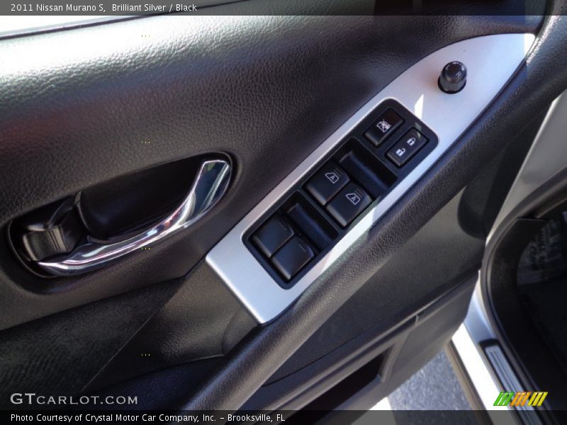 Brilliant Silver / Black 2011 Nissan Murano S