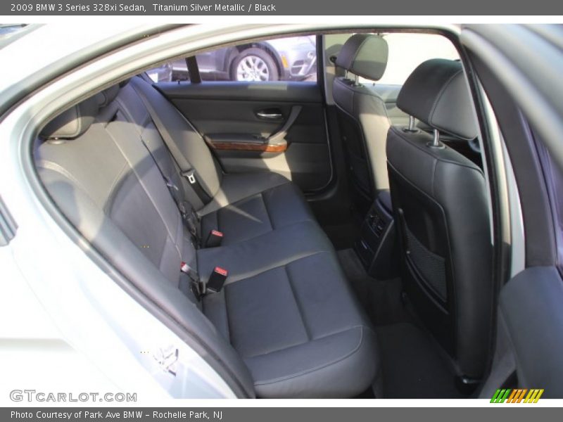 Titanium Silver Metallic / Black 2009 BMW 3 Series 328xi Sedan