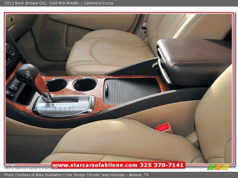 Gold Mist Metallic / Cashmere/Cocoa 2011 Buick Enclave CXL