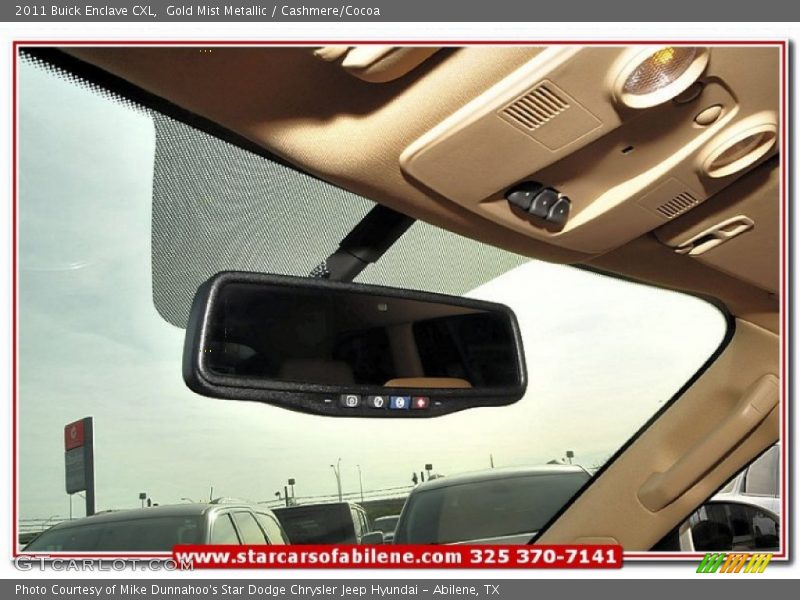 Gold Mist Metallic / Cashmere/Cocoa 2011 Buick Enclave CXL