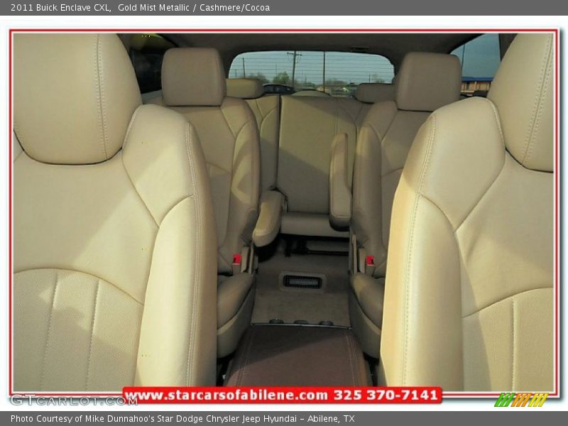 Gold Mist Metallic / Cashmere/Cocoa 2011 Buick Enclave CXL