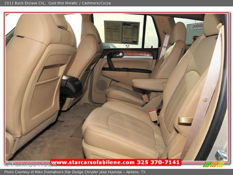 Gold Mist Metallic / Cashmere/Cocoa 2011 Buick Enclave CXL