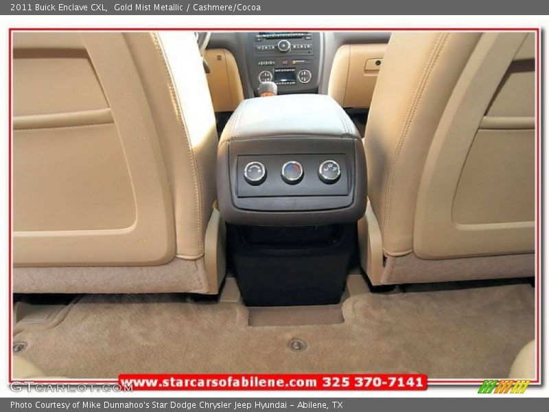 Gold Mist Metallic / Cashmere/Cocoa 2011 Buick Enclave CXL