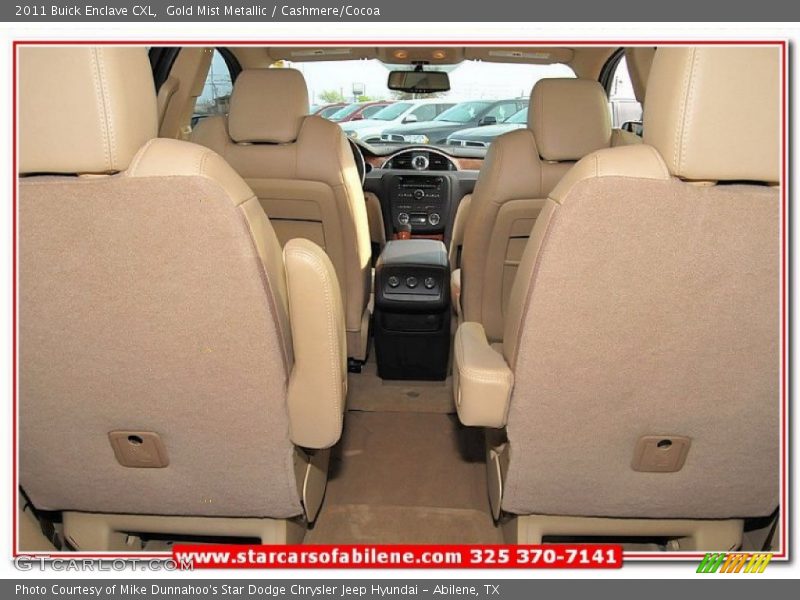 Gold Mist Metallic / Cashmere/Cocoa 2011 Buick Enclave CXL
