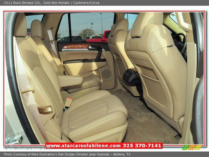 Gold Mist Metallic / Cashmere/Cocoa 2011 Buick Enclave CXL