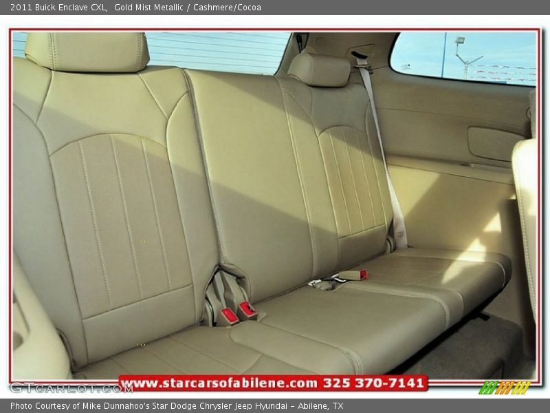 Gold Mist Metallic / Cashmere/Cocoa 2011 Buick Enclave CXL