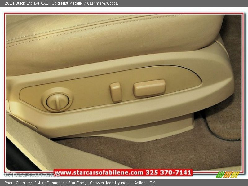 Gold Mist Metallic / Cashmere/Cocoa 2011 Buick Enclave CXL
