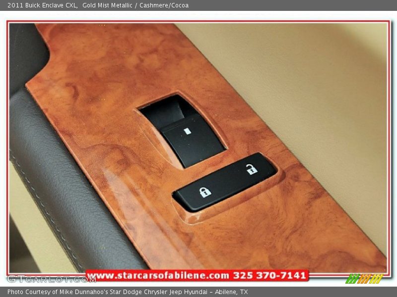 Gold Mist Metallic / Cashmere/Cocoa 2011 Buick Enclave CXL