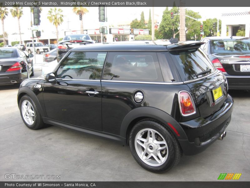 Midnight Black / Checkered Carbon Black/Black 2009 Mini Cooper S Hardtop