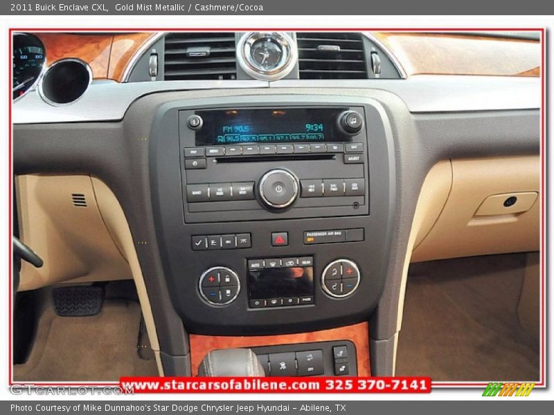 Gold Mist Metallic / Cashmere/Cocoa 2011 Buick Enclave CXL