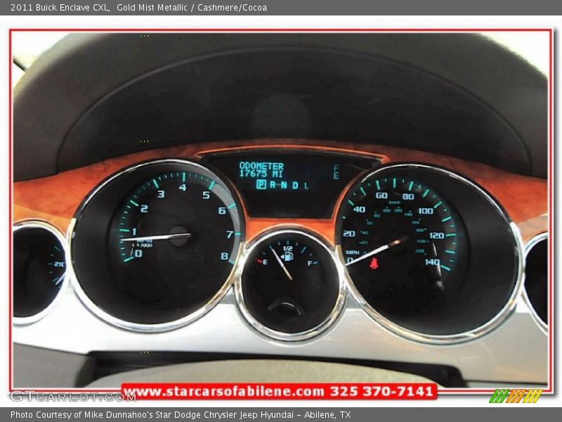 Gold Mist Metallic / Cashmere/Cocoa 2011 Buick Enclave CXL