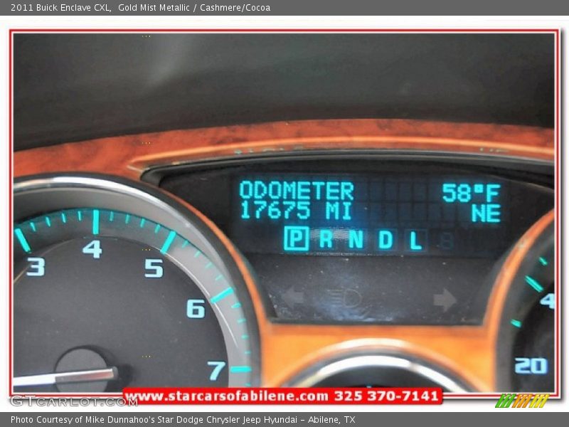 Gold Mist Metallic / Cashmere/Cocoa 2011 Buick Enclave CXL