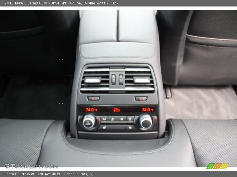 Controls of 2013 6 Series 650i xDrive Gran Coupe