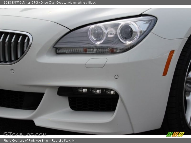 Alpine White / Black 2013 BMW 6 Series 650i xDrive Gran Coupe