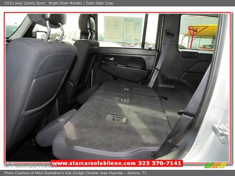 Bright Silver Metallic / Dark Slate Gray 2010 Jeep Liberty Sport