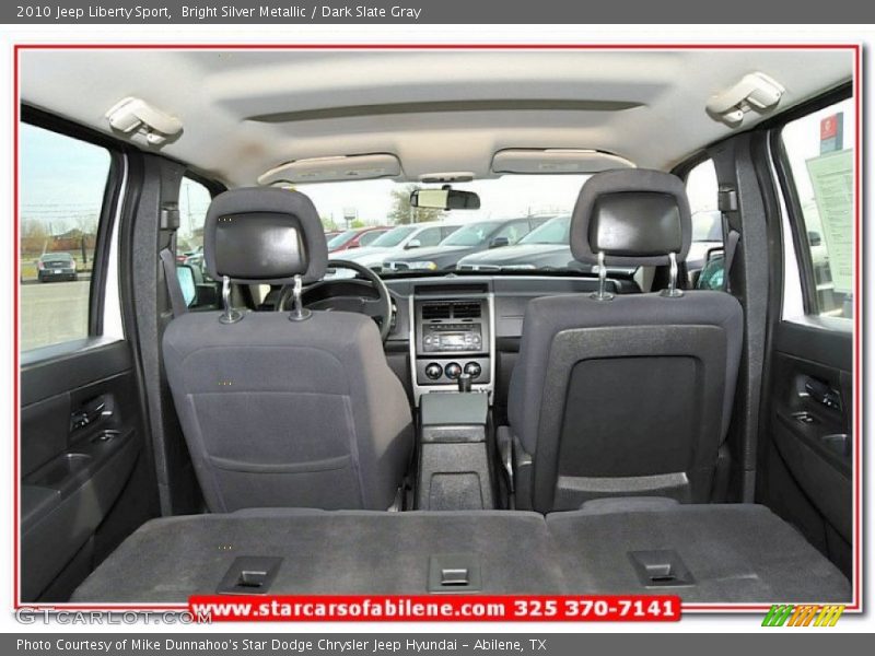 Bright Silver Metallic / Dark Slate Gray 2010 Jeep Liberty Sport
