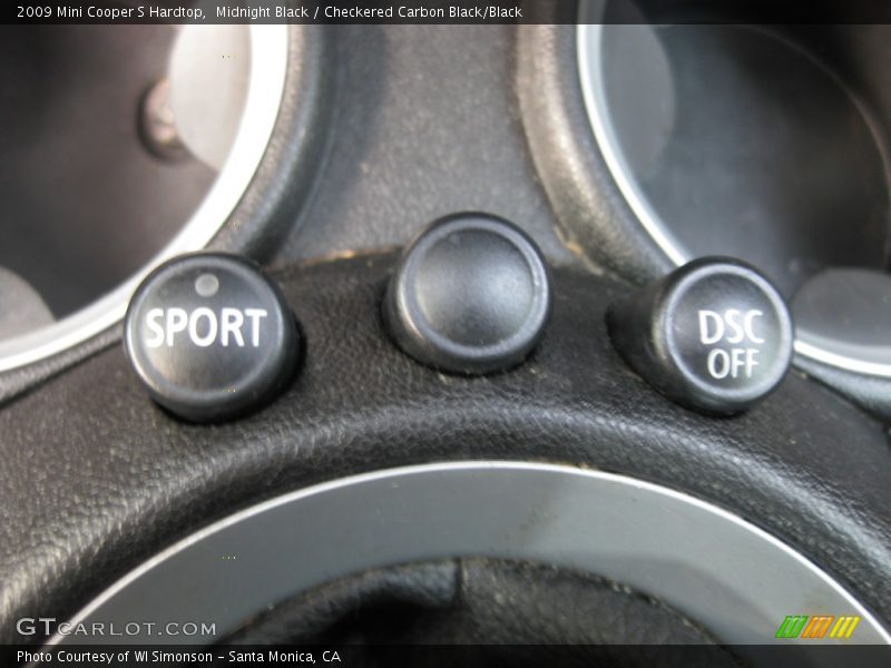 Midnight Black / Checkered Carbon Black/Black 2009 Mini Cooper S Hardtop