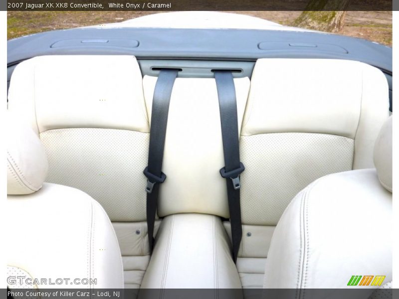 White Onyx / Caramel 2007 Jaguar XK XK8 Convertible