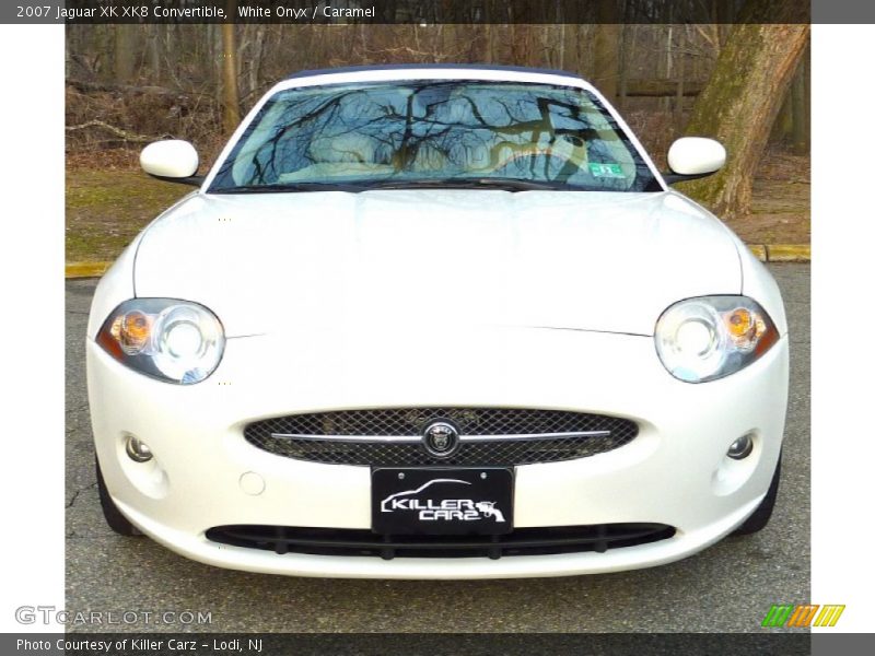 White Onyx / Caramel 2007 Jaguar XK XK8 Convertible