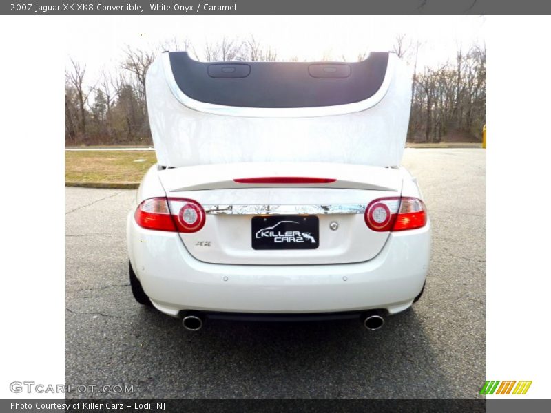 White Onyx / Caramel 2007 Jaguar XK XK8 Convertible