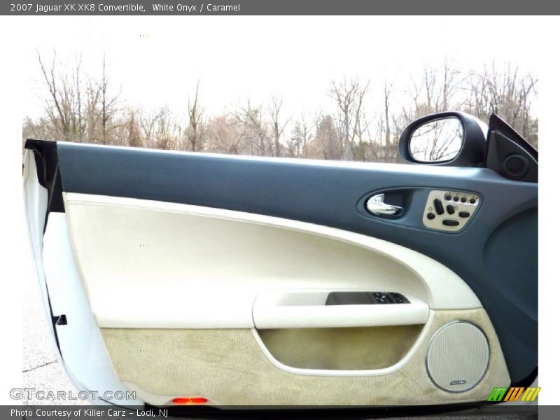 White Onyx / Caramel 2007 Jaguar XK XK8 Convertible