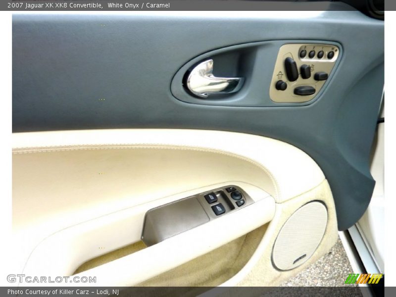 White Onyx / Caramel 2007 Jaguar XK XK8 Convertible