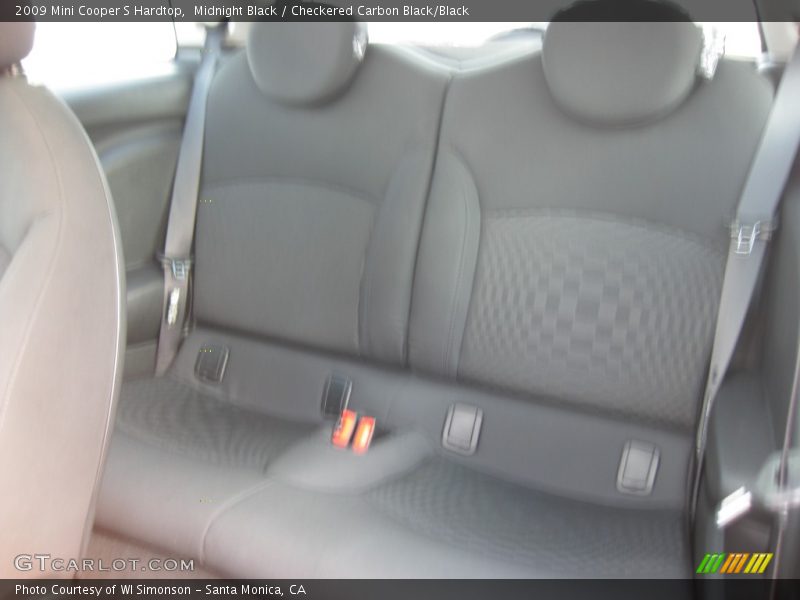 Midnight Black / Checkered Carbon Black/Black 2009 Mini Cooper S Hardtop